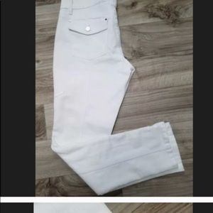 White House Black Market white jeans